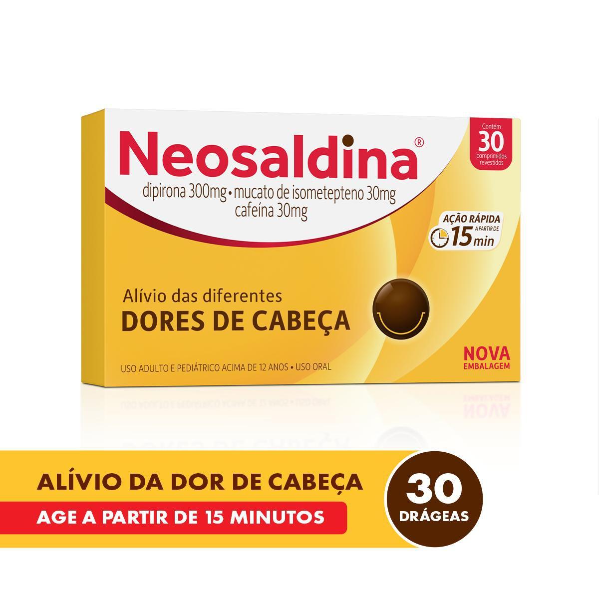 Neosaldina 30 Drágeas