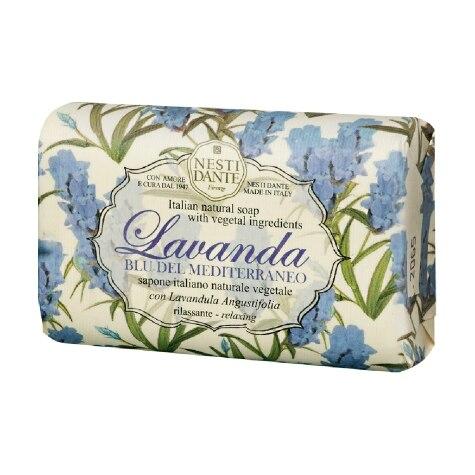 Sabonete Hidratante Barra Nesti Dante Lavanda Blu Del Mediterraneo 150g - Imagem 1