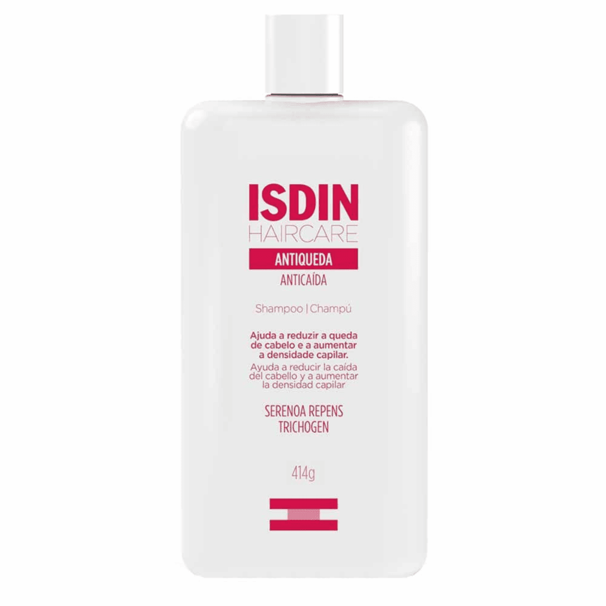 Shampoo Antiqueda Isdin Hair Care 414g - Imagem 1