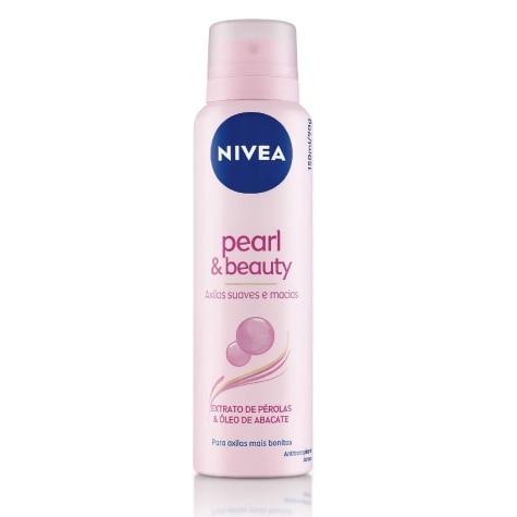 Desodorante Aerossol Nivea Pearl & Beauty 48h 150ml - Imagem 1