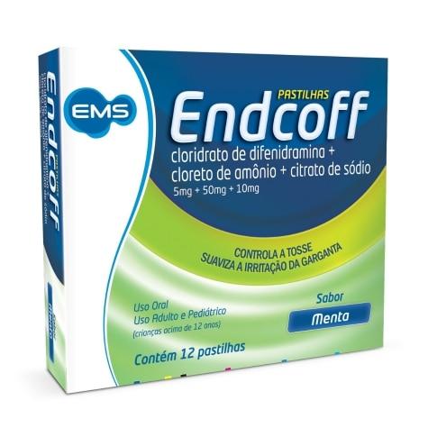 Endcoff Sabor Menta 12 Pastilhas - Imagem 1