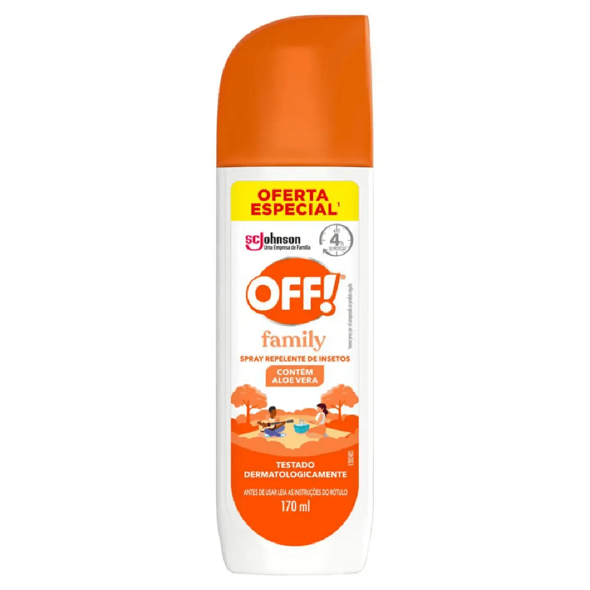 Repelente OFF! Family Spray 170ml - Imagem 1