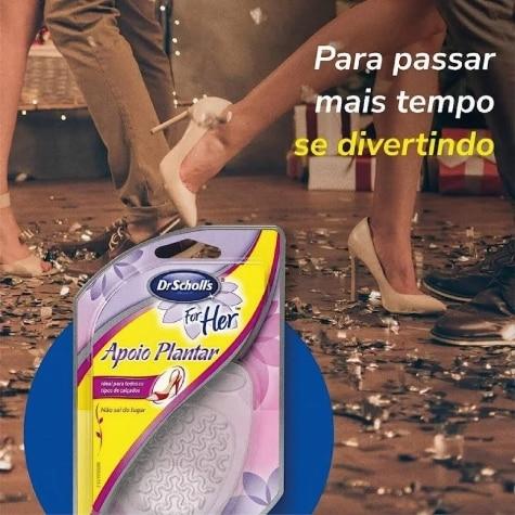 Apoio Plantar Dr. Scholl's For Her 1 Par - Imagem 6