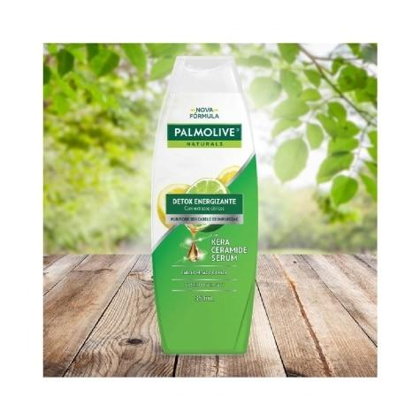 Shampoo Palmolive Naturals Detox Energizante Anti-Resíduos 350ml - Imagem 3