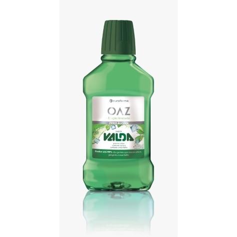 Enxaguante Bucal OAZ Antisséptico Sabor Valda Sem Álcool 250ml - Imagem 1