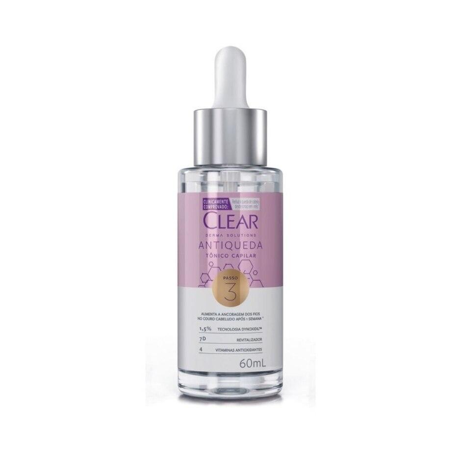 Tônico Capilar Antiqueda Clear Derma Solutions Woman 60ml