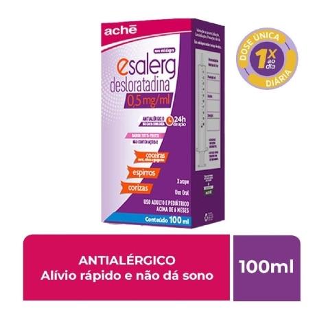Esalerg Xarope 0,5mg 100ml - Imagem 2