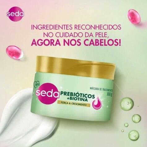 Máscara de Tratamento Seda Força e Crescimento 300g - Imagem 5