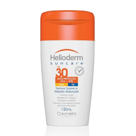 Protetor Solar Corporal Helioderm Suncare FPS30 com 120ml - Imagem 2