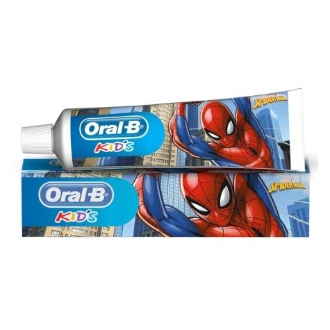 Creme Dental Oral-B Kid's Spiderman 50g - Imagem 1