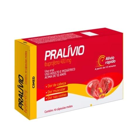 Pralívio 400mg 10 Cápsulas - Imagem 1