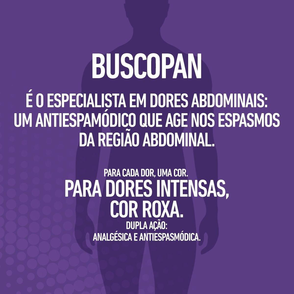 Buscopan Composto 10mg + 250mg 20 Comprimidos Revestidos - Imagem 3