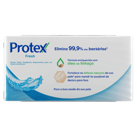 Kit Sabonete em Barra Protex Fresh Pague Menos 6 Unidades 85g - Imagem 2