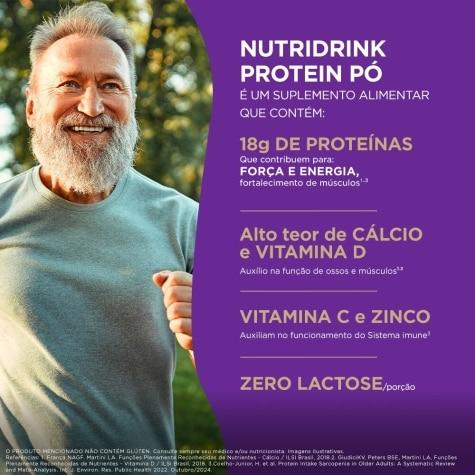 Suplemento Alimentar Nutridrink Protein Sem Sabor 700g - Imagem 5