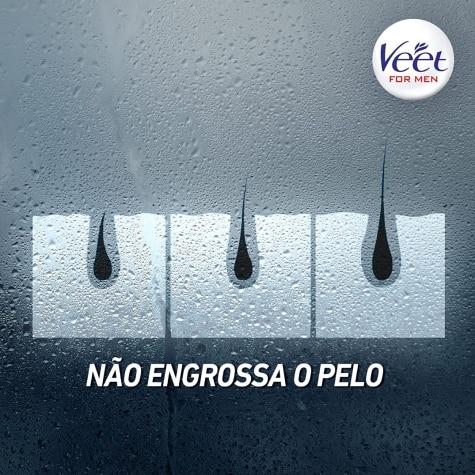 Depilatório Corporal Creme Veet Man Pele Normal 200ml - Imagem 2