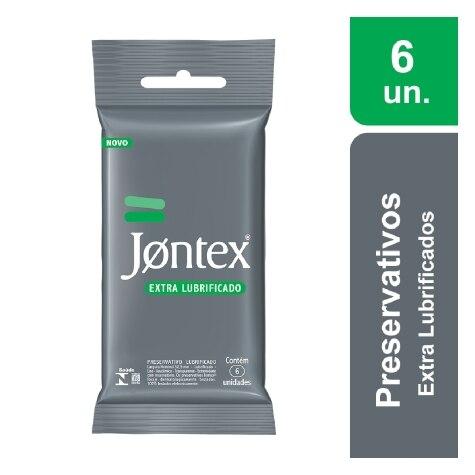 Preservativo Jontex Extra Lubrificado 6 Unidades - Imagem 1