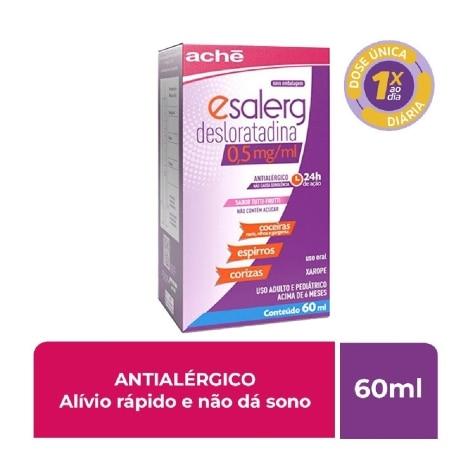 Esalerg Xarope 0,5mg 60ml - Imagem 2