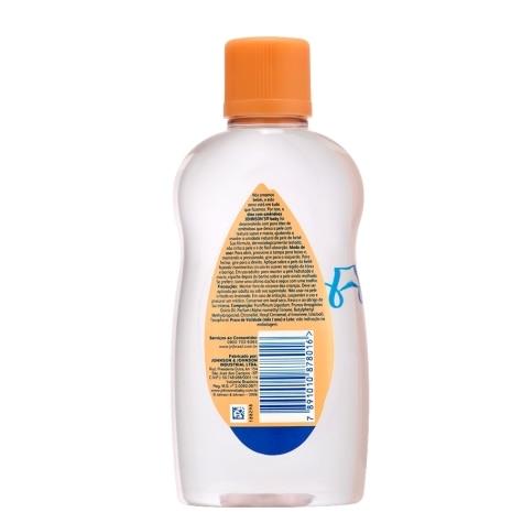 Óleo Corporal Johnson & Johnson Baby Amêndoas 200ml - Imagem 3