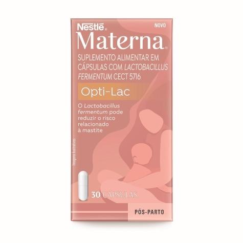 Lactobacillus Materna Optic-Lac Nestlé Pós-Parto 30 Cápsulas - Imagem 3