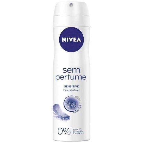Desodorante Aerossol Nivea Sem Perfume 48h 150ml - Imagem 1