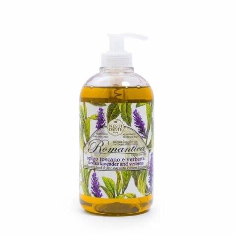 Sabonete Liquido Nesti Dante Romântica Lavanda Toscana e Verbena 500ml - Imagem 1