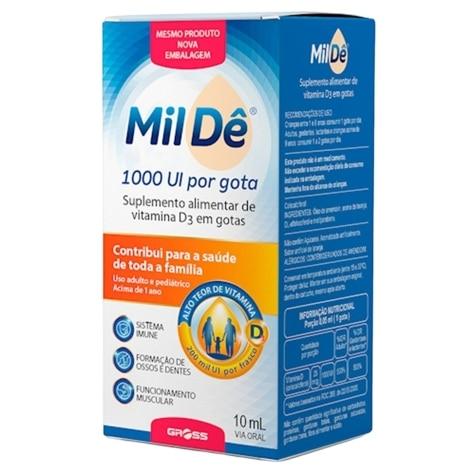 Mildê Gotas 1.000UI 10ml - Imagem 1