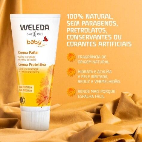Creme Preventivo de Assaduras Weleda Baby Calêndula 30ml - Imagem 4
