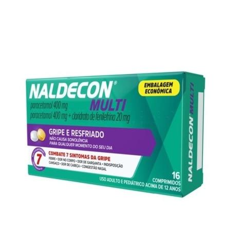Naldecon Multi 16 Comprimidos - Imagem 1