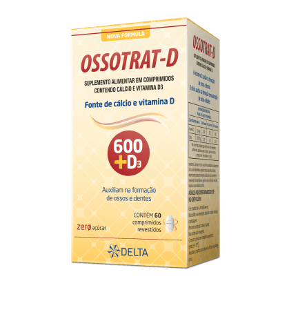 Ossotrat D 600mg + 200UI 60 Comprimidos Revestidos - Imagem 1
