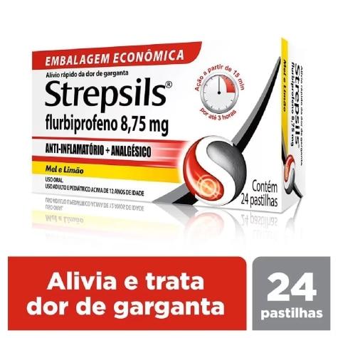 Strepsils Mel e Limão 8,75mg 24 Pastilhas - Imagem 2