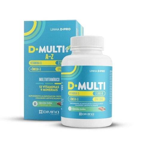 D-Multi A-Z 60 Cápsulas - Imagem 1