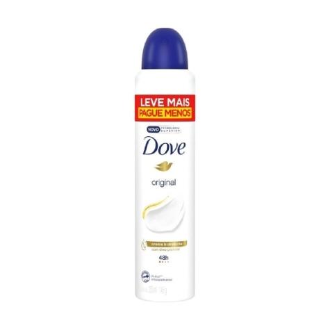 Desodorante Aerossol Dove Original Leve mais Pague menos 72h 250ml - Imagem 1