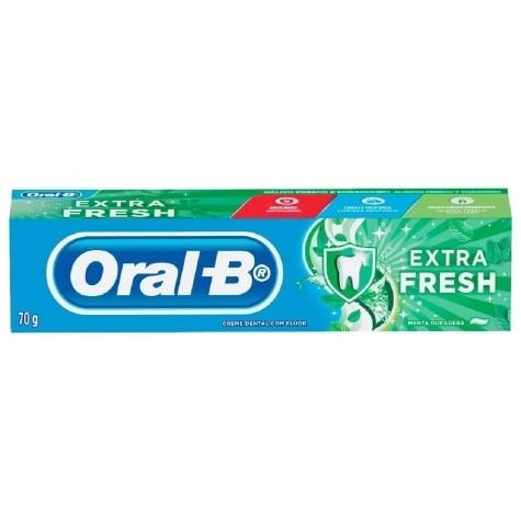 Creme Dental Oral-B Extra Fresh 70g - Imagem 1