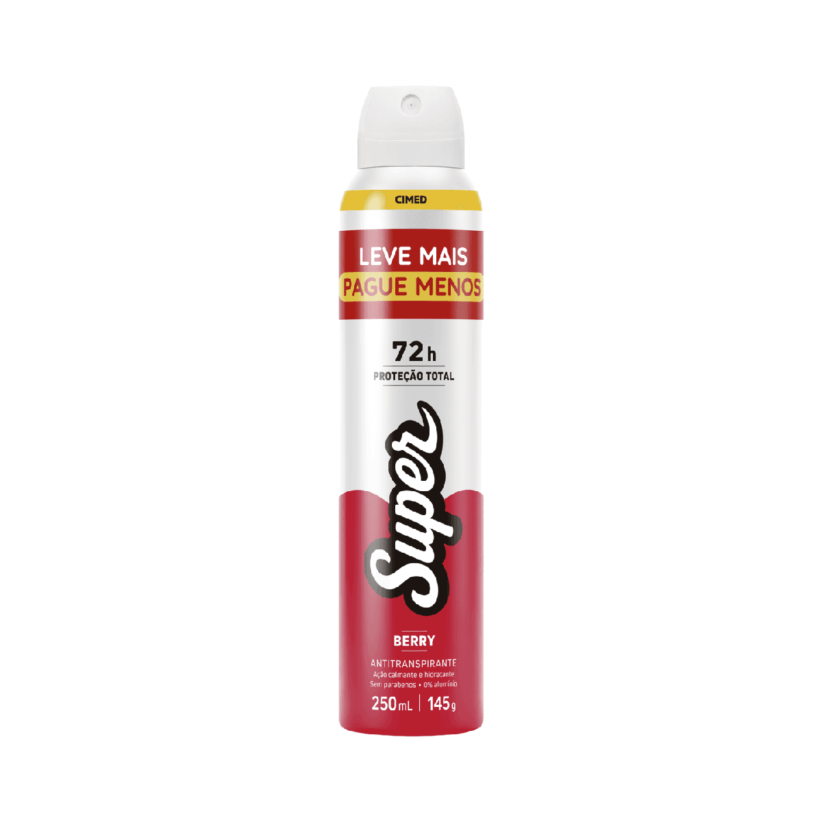 Desodorante Aerosol Super Berry 250ml - Imagem 1