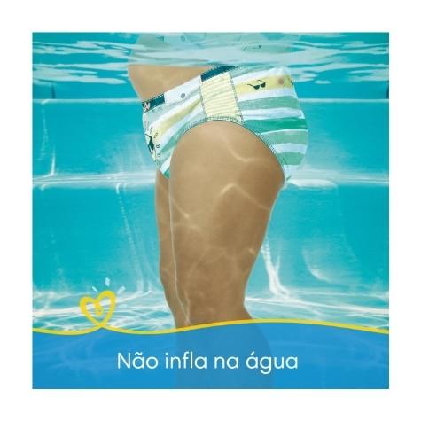 Fralda para Água Pampers Splashers Baby Shark M-G 11 Unidades - Imagem 3