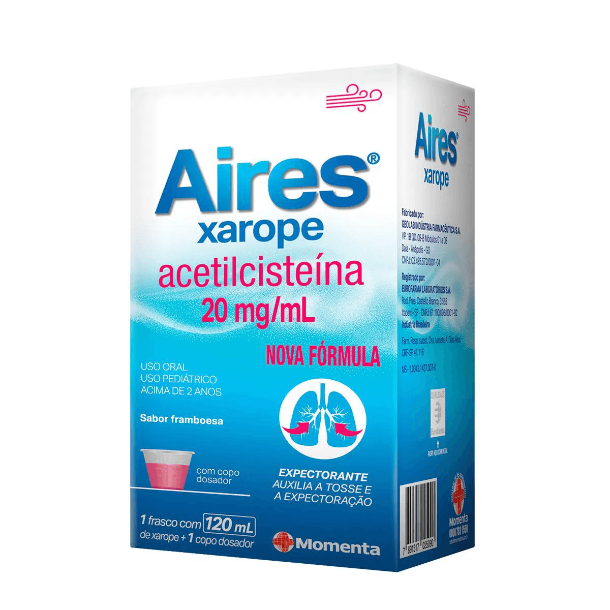 Aires 20mg Xarope 120ml - Imagem 1