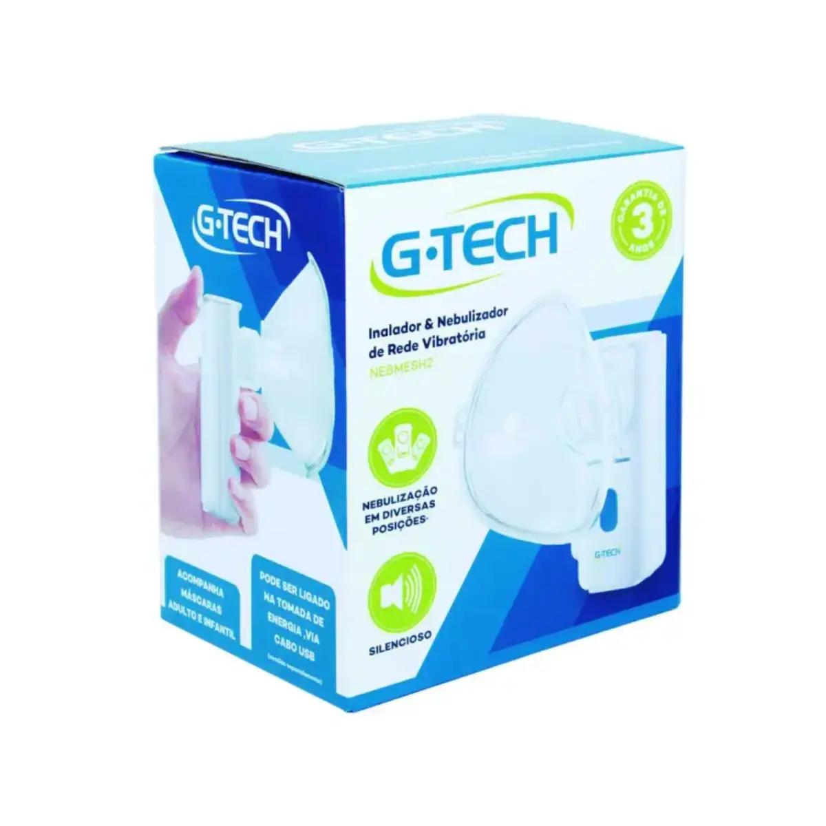 Inalador Nebulizador Portátil G-Tech G-CNEBMESH 2 - Imagem 1