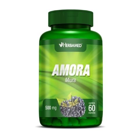 Amora Miura 500mg Herbamed 60 Cápsulas - Imagem 1