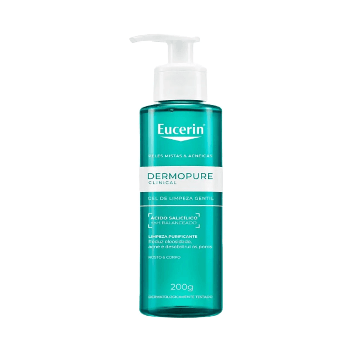 Gel de Limpeza Eucerin DermoPure Oil Control Facial 200g - Imagem 1