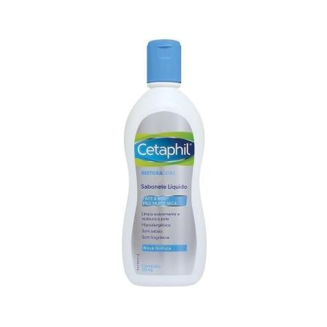 Sabonete Líquido Cetaphil Restoraderm Corpo 295ml - Imagem 1