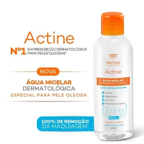 Água Micelar Darrow Actine Facial 100ml - Imagem 5