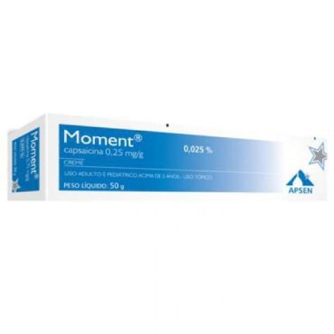 Moment 0,025% Creme Tópico 50G - Imagem 1