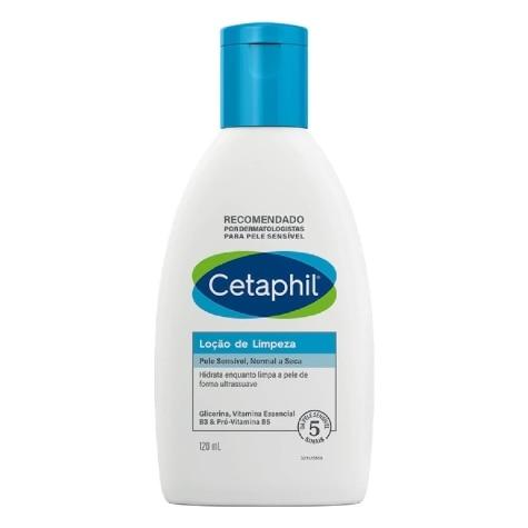 Loção de Limpeza Cetaphil Pele Seca e Sensível Facial 120ml - Imagem 1