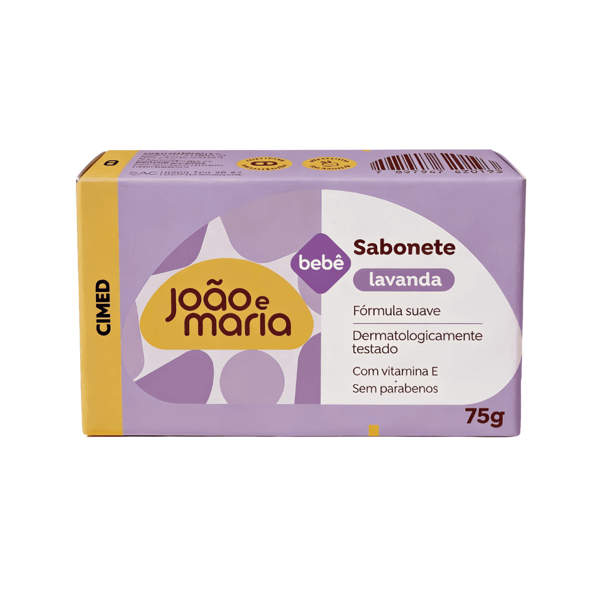 Sabonete João E Maria Lavanda 75g - Imagem 1