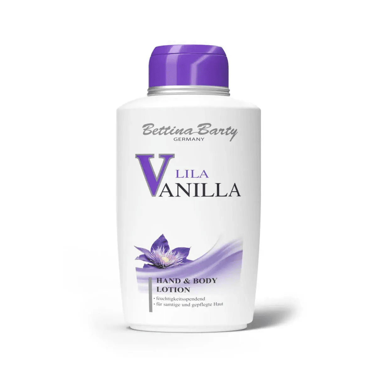 Creme para Mãos e Corpo Bettina Barty Lila Vanilla 500ml - Imagem 1