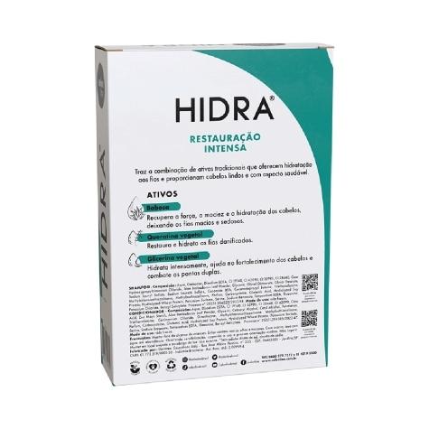 Kit Salon Line Hidra Restauração Intensa Cabelo Quebradiço Shampoo 300ml + Condicionador 300ml - Imagem 3
