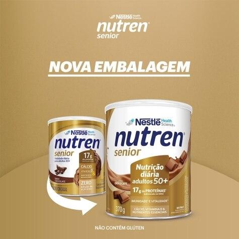 Complemento Alimentar Nutren Senior Sabor Chocolate 740g - Imagem 10