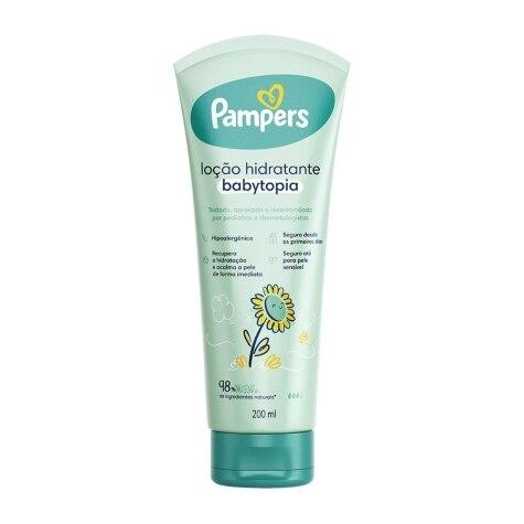 Loção Hidratante Pampers Babytopia Girassol 200ml - Imagem 1