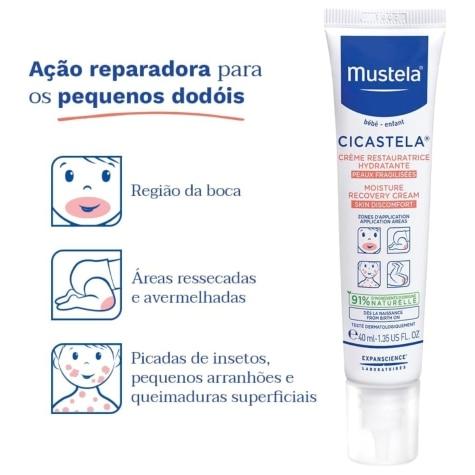 Creme Reparador Hidratante Cicastela 40ml - Imagem 7