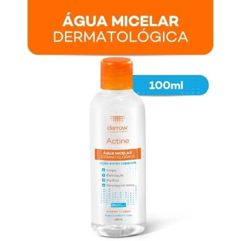 Água Micelar Darrow Actine Facial 100ml - Imagem 1
